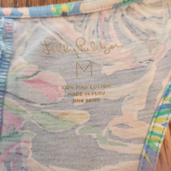 Lilly Pulitzer Treena Racerback Tank Maxi Dress in All Together Now Size Medium - Picture 5 of 7